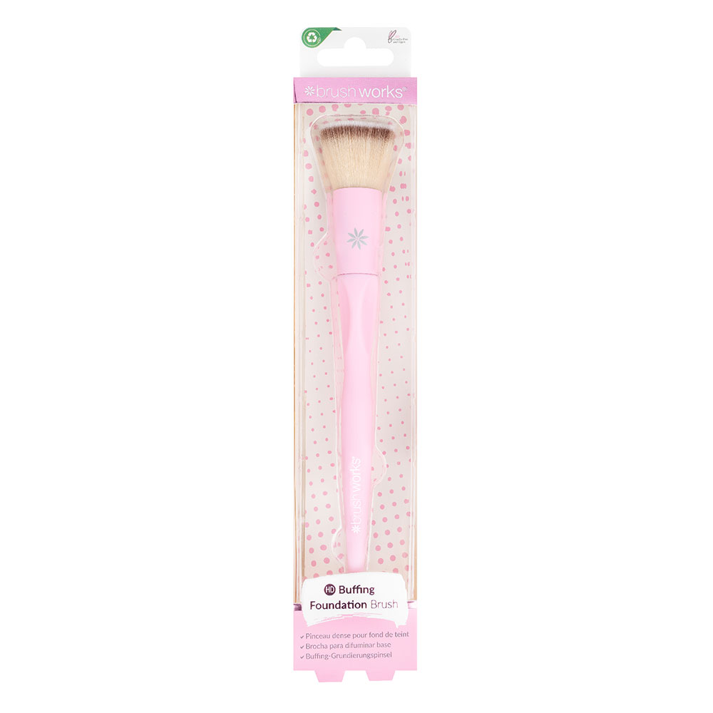 Brushworks Buffing Foundation Brush Soinvogue
